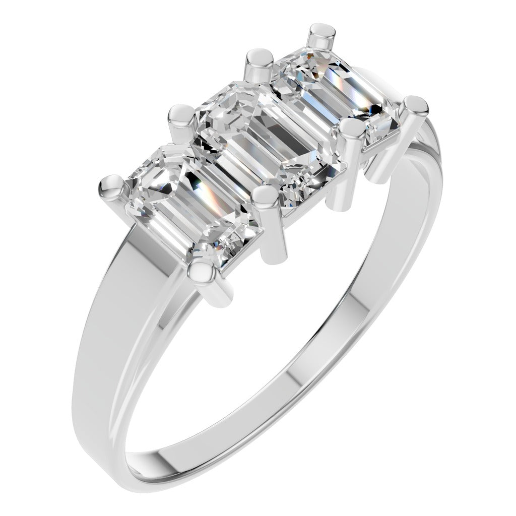 Emerald Trilogy Ring - RI1429