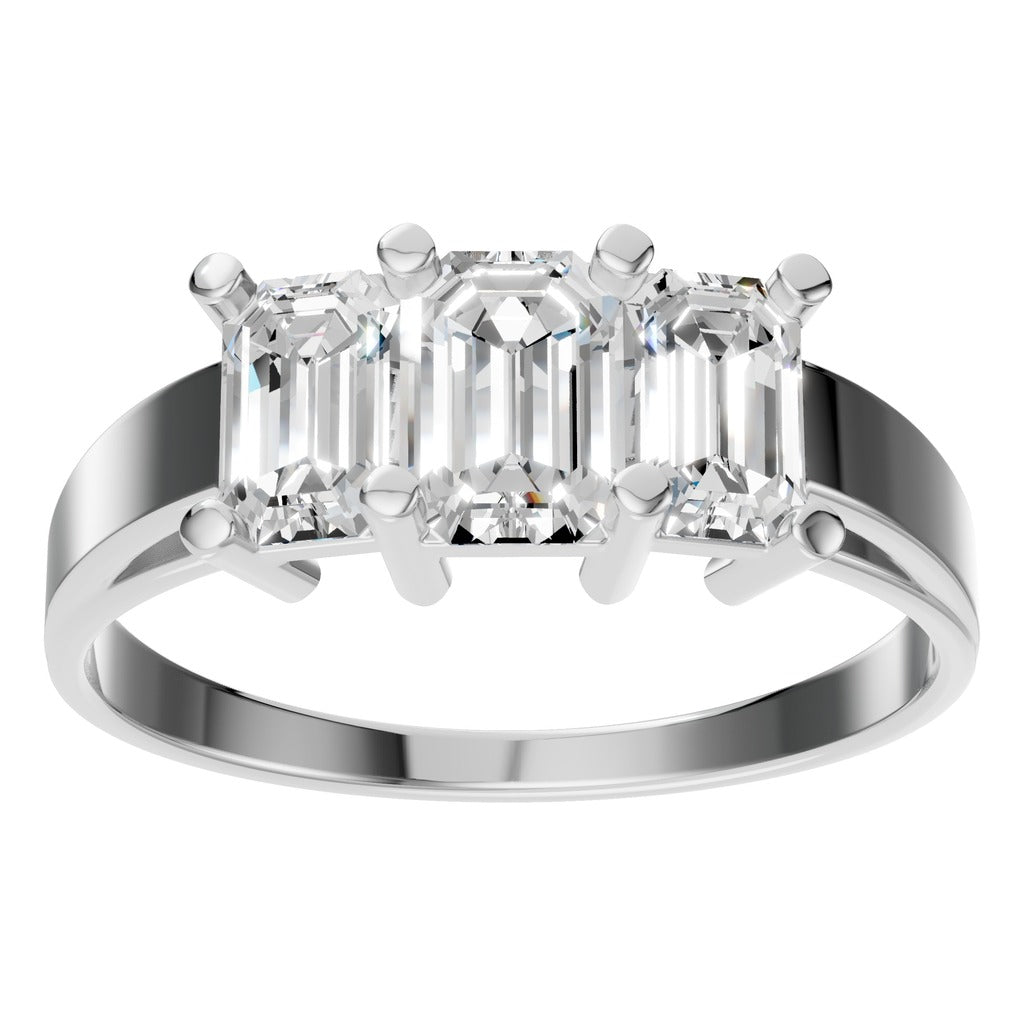 Emerald Trilogy Ring - RI1429