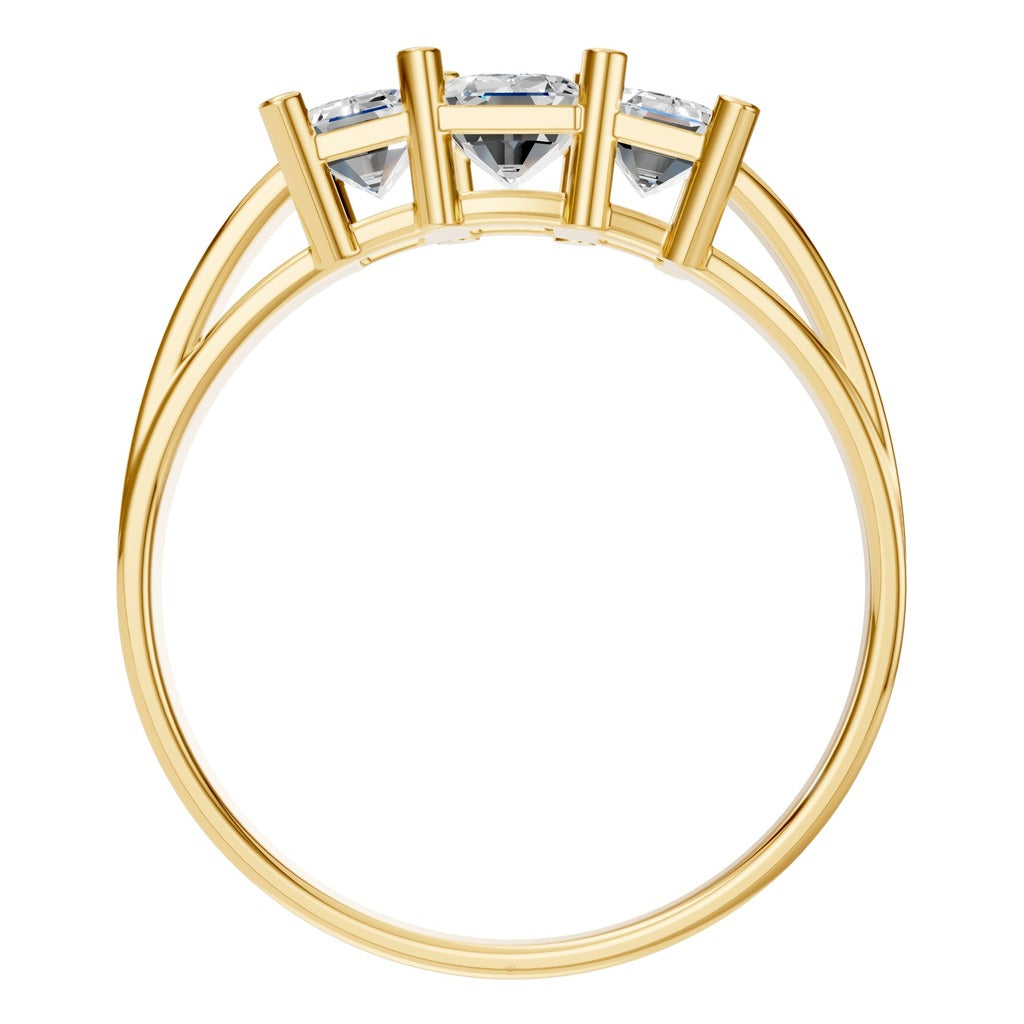 Emerald Trilogy Ring - RI1429