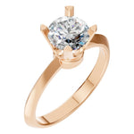 Load image into Gallery viewer, Classic Lumière Solitaire Ring