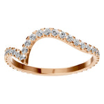 Load image into Gallery viewer, Curved Pavé Diamond Ring - RI2055