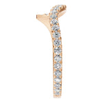 Load image into Gallery viewer, Curved Pavé Diamond Ring - RI2055