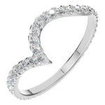 Load image into Gallery viewer, Curved Pavé Diamond Ring - RI2055