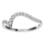 Load image into Gallery viewer, Curved Pavé Diamond Ring - RI2055