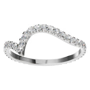 Curved Pavé Diamond Ring - RI2055