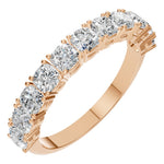 Load image into Gallery viewer, Cushion Half Eternity Ring - RI2503