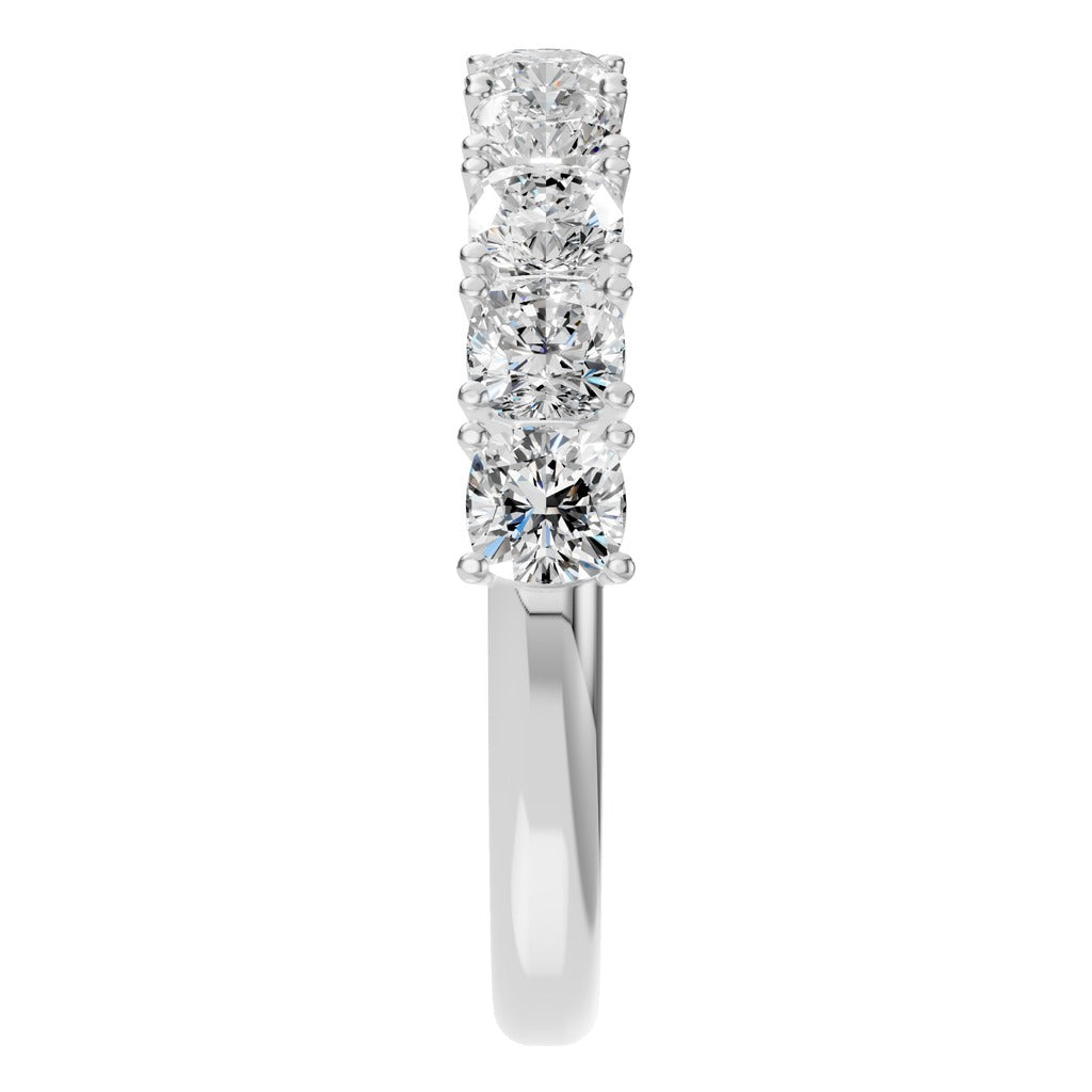 Cushion Half Eternity Ring - RI2503