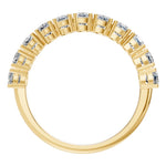 Load image into Gallery viewer, Cushion Half Eternity Ring - RI2503