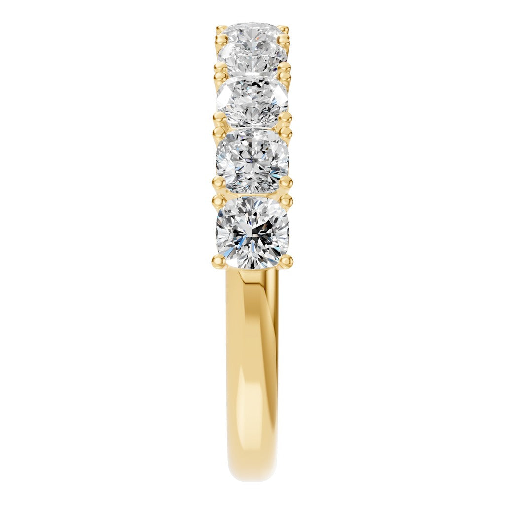 Cushion Half Eternity Ring - RI2503