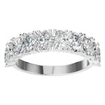 Load image into Gallery viewer, Oval Half Eternity Ring