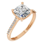 Load image into Gallery viewer, Cushion Pave Ring