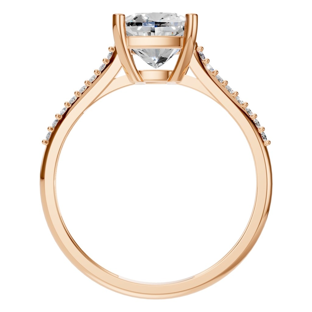 Cushion Pave Ring