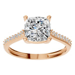 Load image into Gallery viewer, Cushion Pave Ring