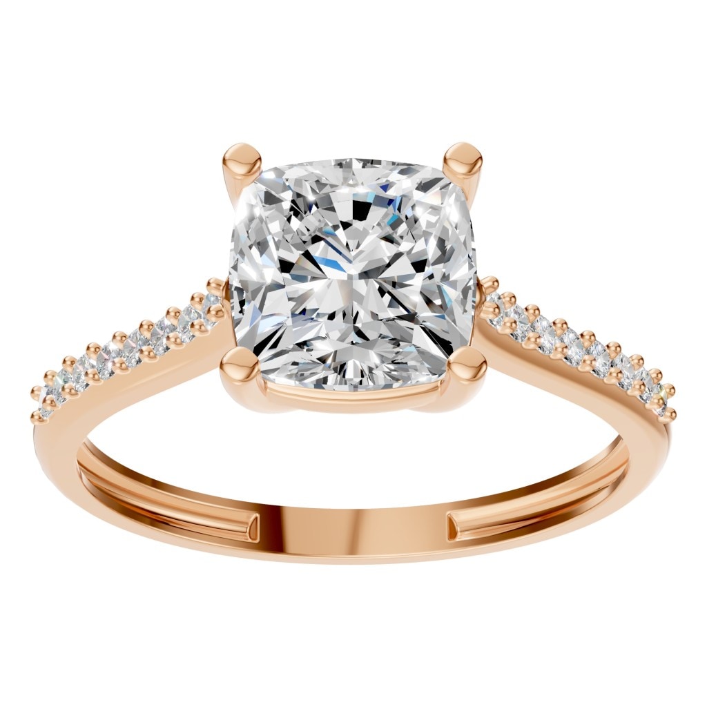 Cushion Pave Ring