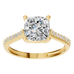 Load image into Gallery viewer, Cushion Pave Ring