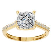 Cushion Pave Ring