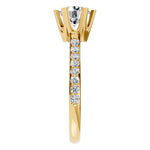 Load image into Gallery viewer, classic solitaire pave ring - RI2817