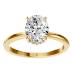 Load image into Gallery viewer, Soft Halo Oval Diamond Ring