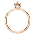 Load image into Gallery viewer, Pear Shape Solitaire Ring