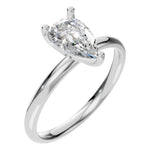 Load image into Gallery viewer, Pear Shape Solitaire Ring