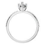 Load image into Gallery viewer, Pear Pavé Ring