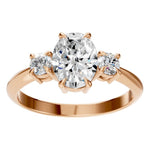 Load image into Gallery viewer, Trilogy Oval Grace Ring