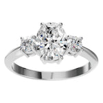 Load image into Gallery viewer, Trilogy Oval Grace Ring