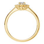 Load image into Gallery viewer, Oval Halo Blossom Ring - RI4917
