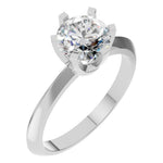 Load image into Gallery viewer, Tiffany Six-Prong Classic Ring