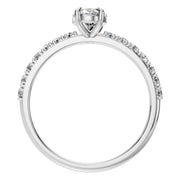 Oval pave ring - 4945