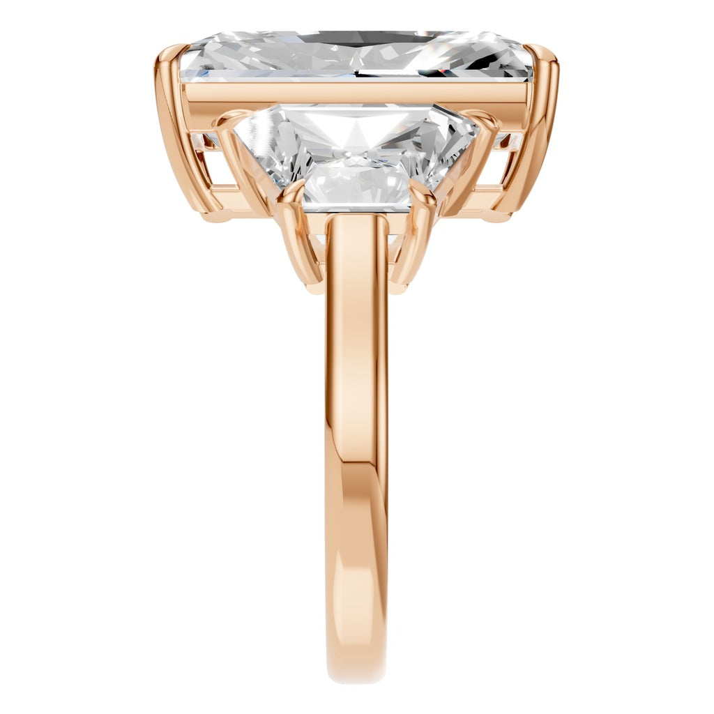 Emerald Trilogy Statement Ring