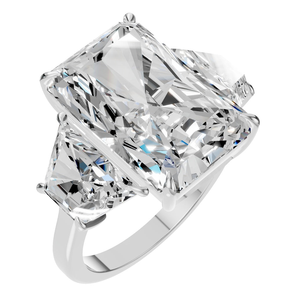 Emerald Trilogy Statement Ring