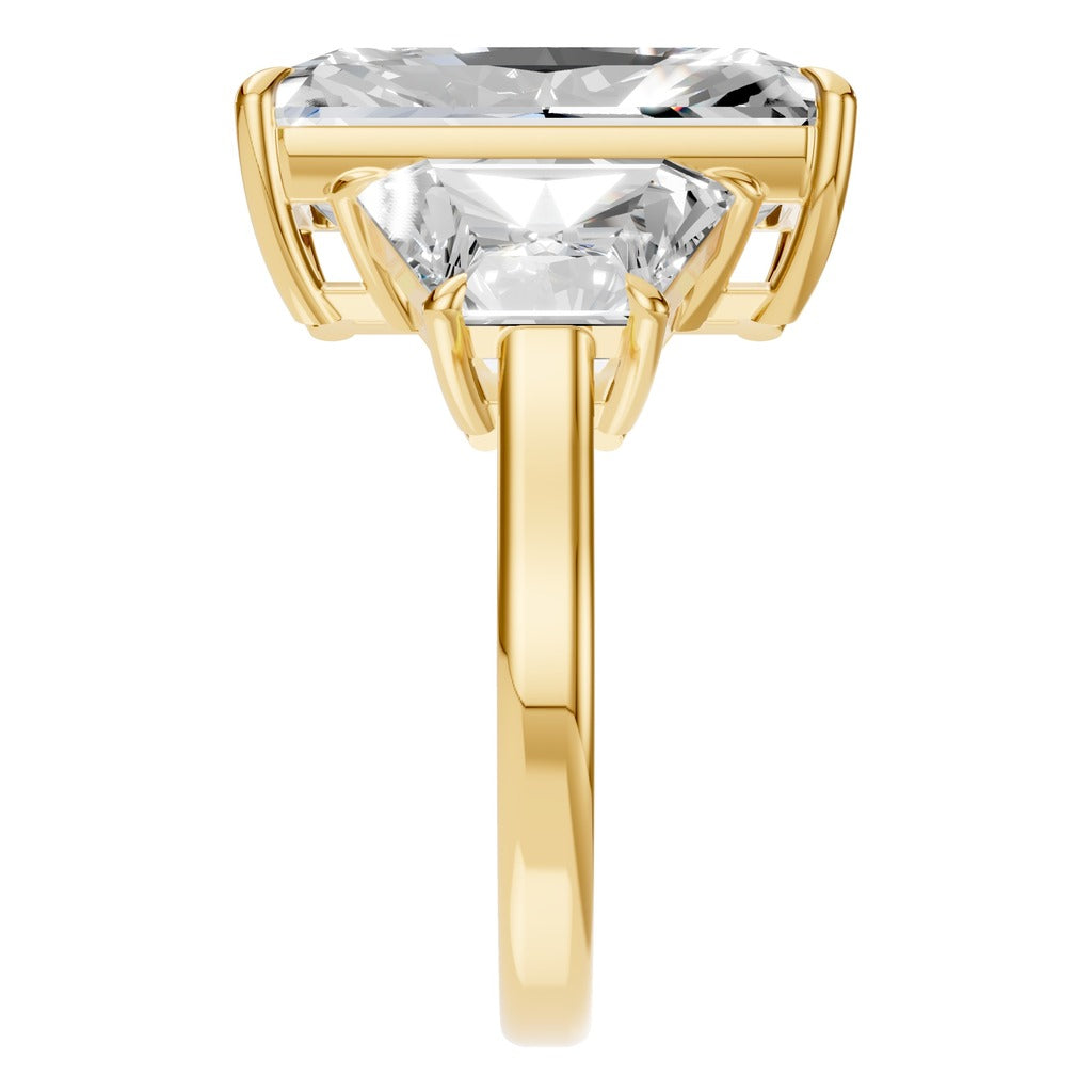 Emerald Trilogy Statement Ring
