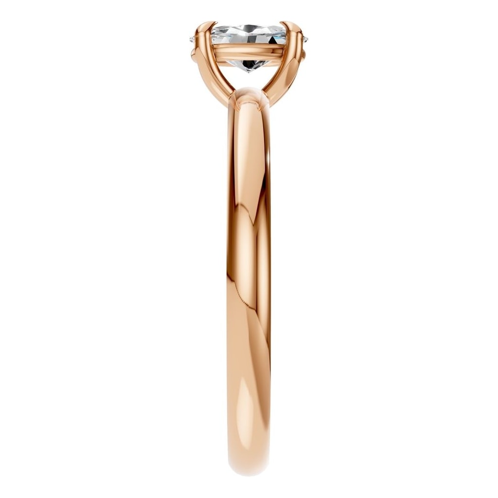 Classic Oval Solitaire Ring