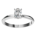 Load image into Gallery viewer, Classic Oval Solitaire Ring
