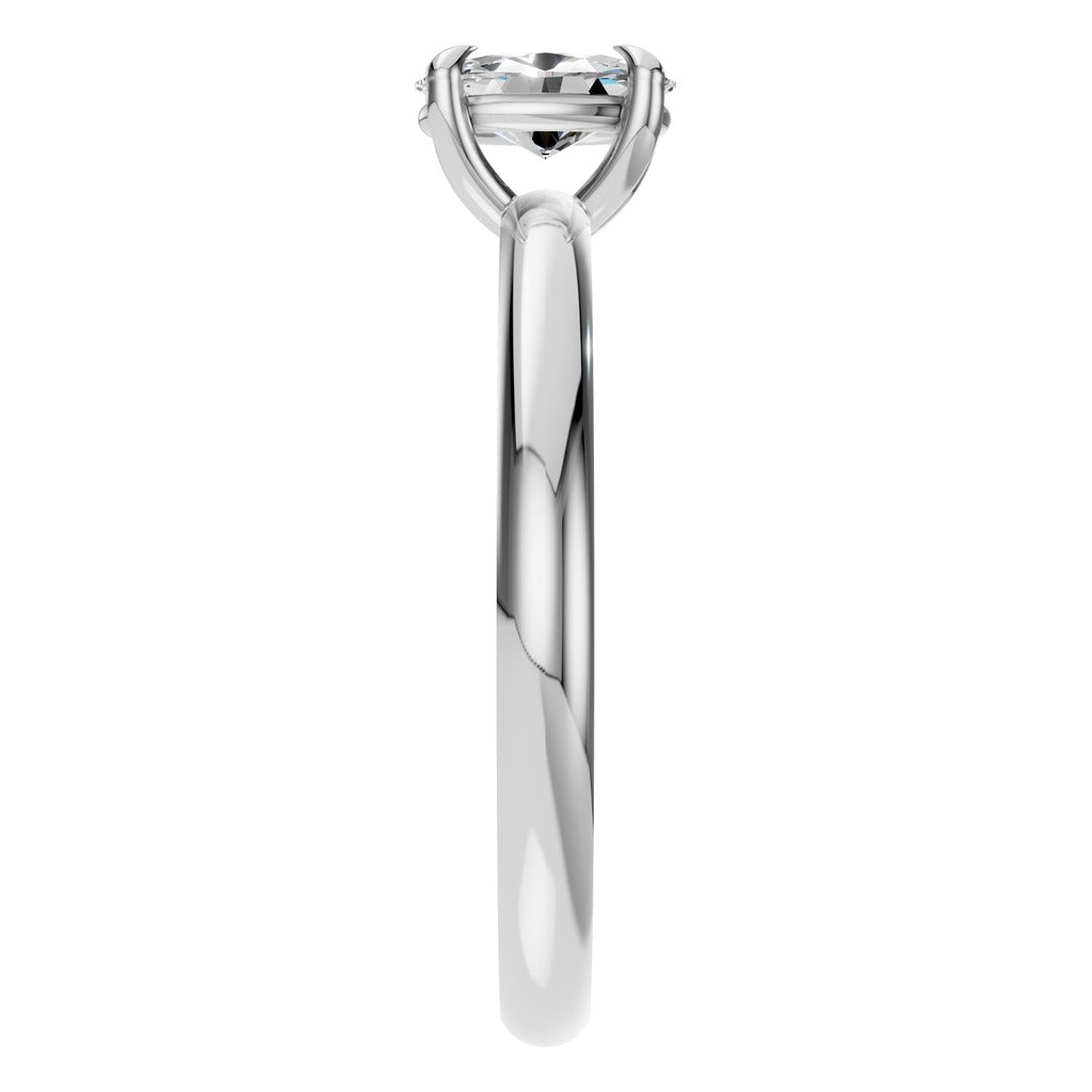 Classic Oval Solitaire Ring