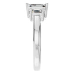 Load image into Gallery viewer, Emerald Curve Eternity Ring
