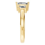 Load image into Gallery viewer, Emerald Curve Eternity Ring