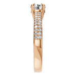 Load image into Gallery viewer, Double Pavé Solitaire Ring - RI5676