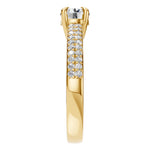 Load image into Gallery viewer, Double Pavé Solitaire Ring - RI5676