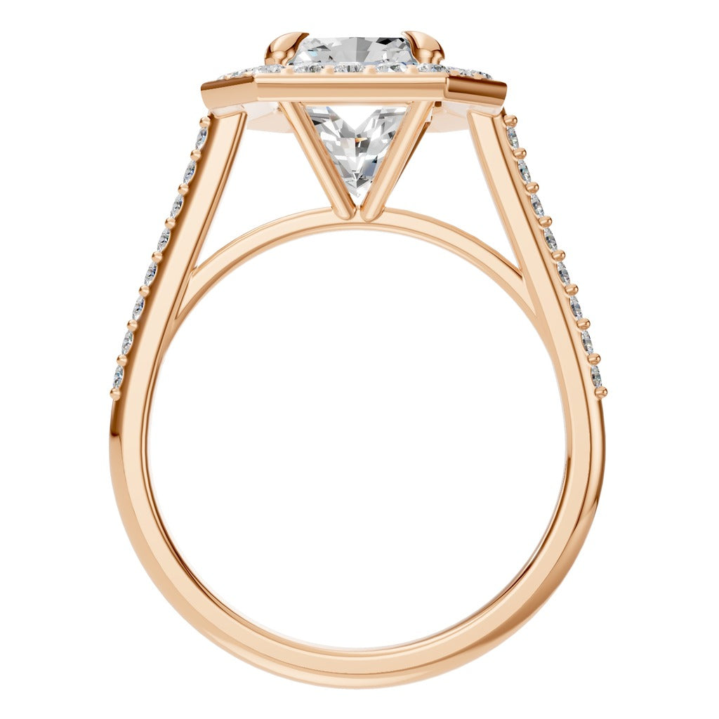 Radiant Double Halo Ring - RI6299
