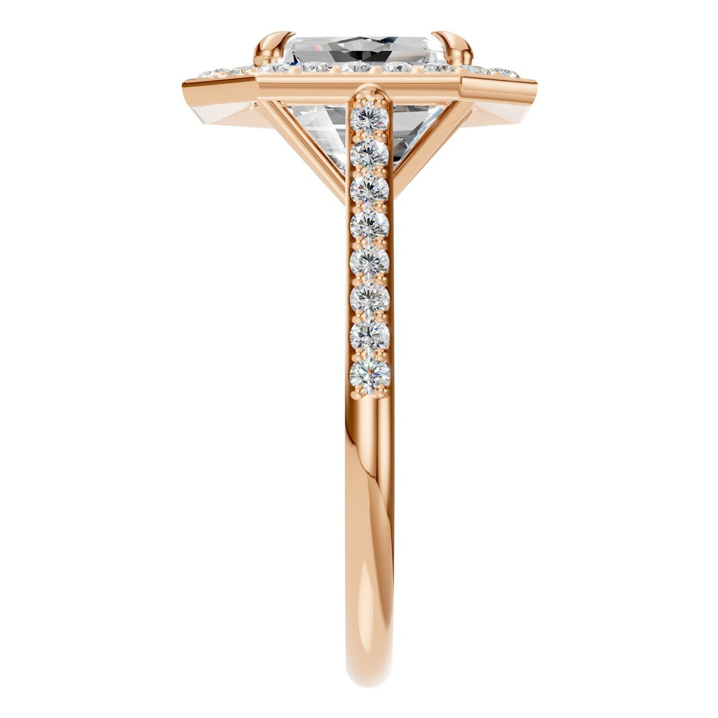Radiant Double Halo Ring - RI6299