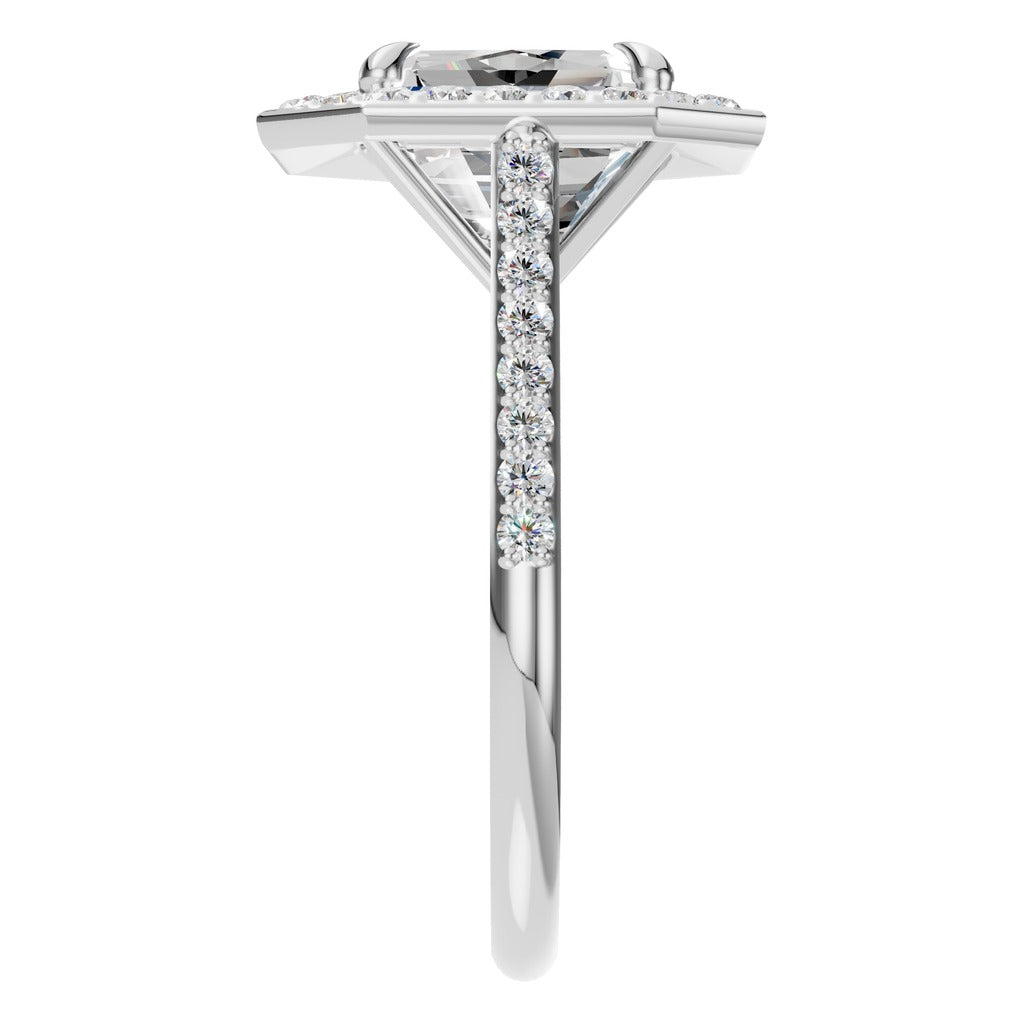Radiant Double Halo Ring - RI6299