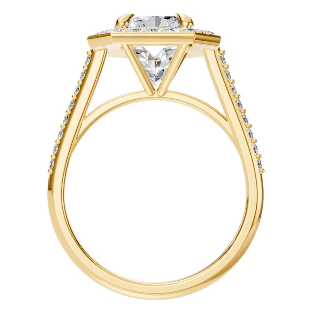 Radiant Double Halo Ring - RI6299