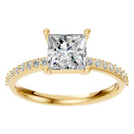 Load image into Gallery viewer, Princess Cut Ring