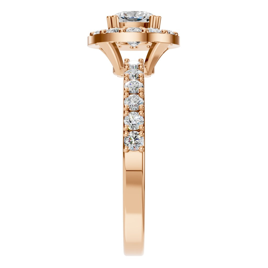 Cushion Halo Radiance Ring - RI7593