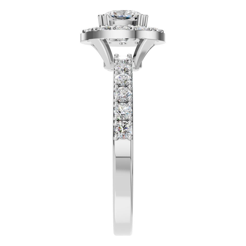 Cushion Halo Radiance Ring - RI7593