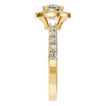 Load image into Gallery viewer, Cushion Halo Radiance Ring - RI7593