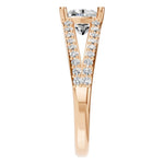 Load image into Gallery viewer, Split Shank Cushion Diamond Ring - RI7623