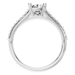 Load image into Gallery viewer, Split Shank Cushion Diamond Ring - RI7623